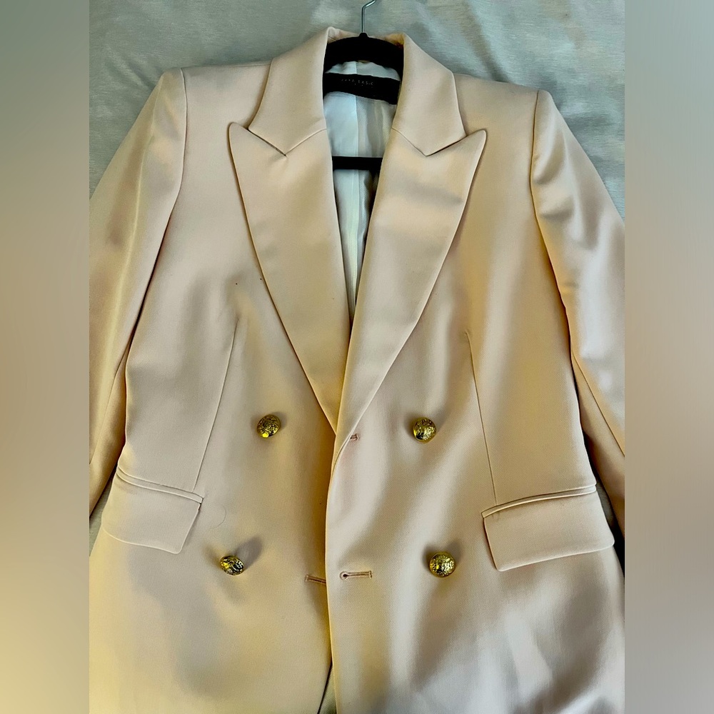 Brand new Zara pale pink blazer